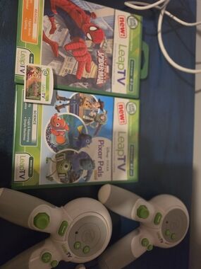 LeapFrog LeapTV Spider-Man & Pixar Pals Game Cartridges - Green